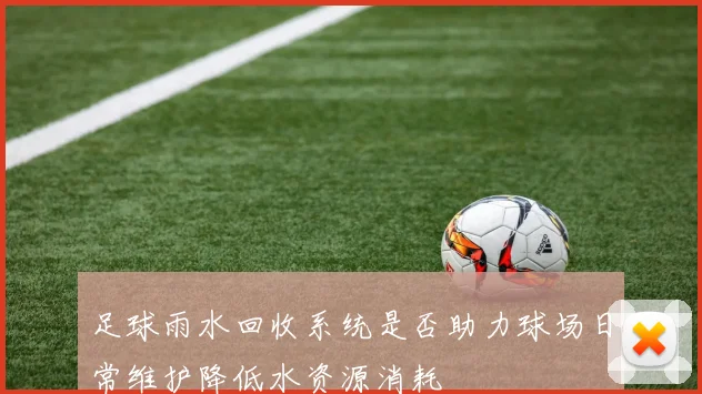 足球雨水回收系统是否助力球场日常维护降低水资源消耗